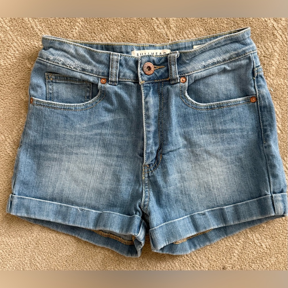 Bullhead Light Blue Jean Shorts